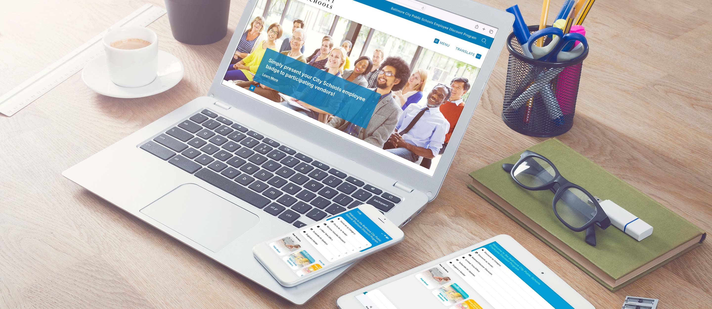 Baltimore City Public Schools Employee Discount Program Mobile App